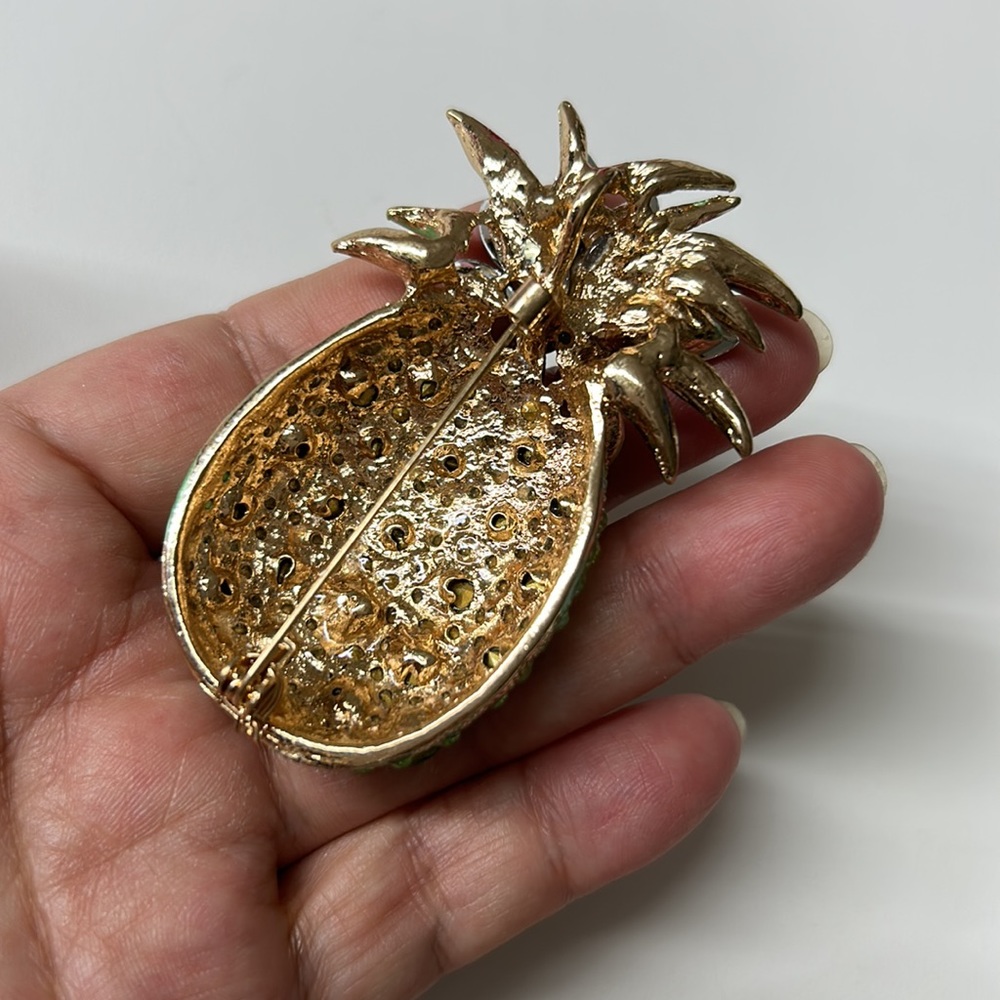 Pineapple Brooch - image 8